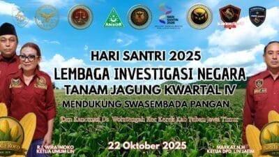 LIN Peduli Negeri Wujudkan Aksi Nyata Ketahanan Pangan, Robi Irawan Wiratmoko: Bukan Wacana, Tapi Gerakan