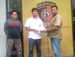 DPC LIN Pasuruan Raya Gedor Polrestabes Surabaya, Serahkan Surat Aksi Damai Pengawalan Ketua DPD Jatim