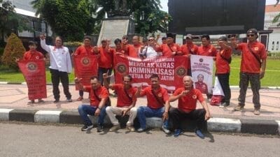 DPD 16 Jatim Lembaga Investigasi Negara Tegas Tolak Kriminalisasi, Kawal Ketua Markat N.H Penuhi Panggilan Polrestabes Surabaya