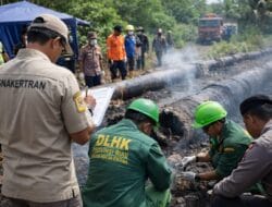 Disnakertrans dan DLHK Riau Turun Lapangan, Investigasi Terpadu Insiden Pipa Migas Dilakukan Menyeluruh