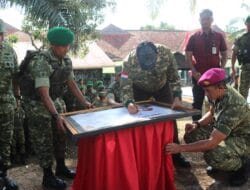 Menteri Pertahanan RI Kunjungi Brigif TP 85/BTC di Kutai Barat