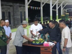 Satgas TMMD Wiltas Ke-127 Kodim 0912/Kbr Gelar Syukuran dan Do’a Bersama