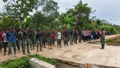 Apel Pagi Jadi Kunci Sukses Pelaksanaan Sasaran Fisik TMMD Wiltas Ke-127