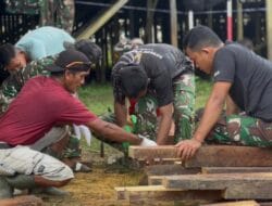 Dari Tering Lama untuk Masa Depan, TNI dan Warga Satukan Tenaga Bangun Sumber Air