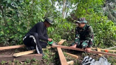Bangun Harapan Baru, Pembangunan RTLH Masuki Tahap Rangka Atap