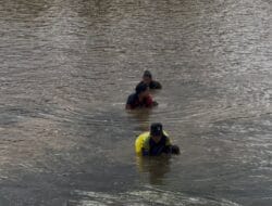 Meriah dan Penuh Kebersamaan, Satgas TMMD Wiltas Ke-127 Kodim 0912/Kubar Gelar Lomba Tangkap Ikan