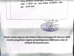 Solar Diduga Disedot dari Truk Semen di Jenu, Laporan Resmi Diterima Polres Tuban