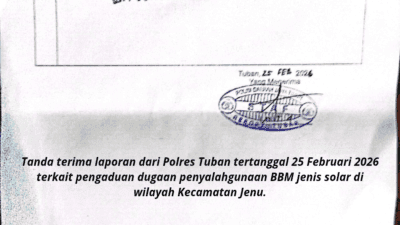 Solar Diduga Disedot dari Truk Semen di Jenu, Laporan Resmi Diterima Polres Tuban