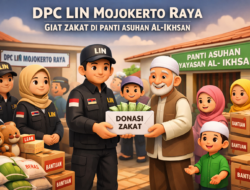 DPC LIN Mojokerto Raya Gelar Giat Zakat di Yayasan Panti Asuhan Al-Ikhsan