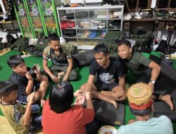 Tradisi dan Kebersamaan Satukan Satgas TMMD dengan Warga Tering Lama