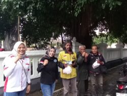 BNNK Sleman dan Brionesia Jogja Sosialisasikan Bahaya Narkoba Sambil Berbagi Takjil