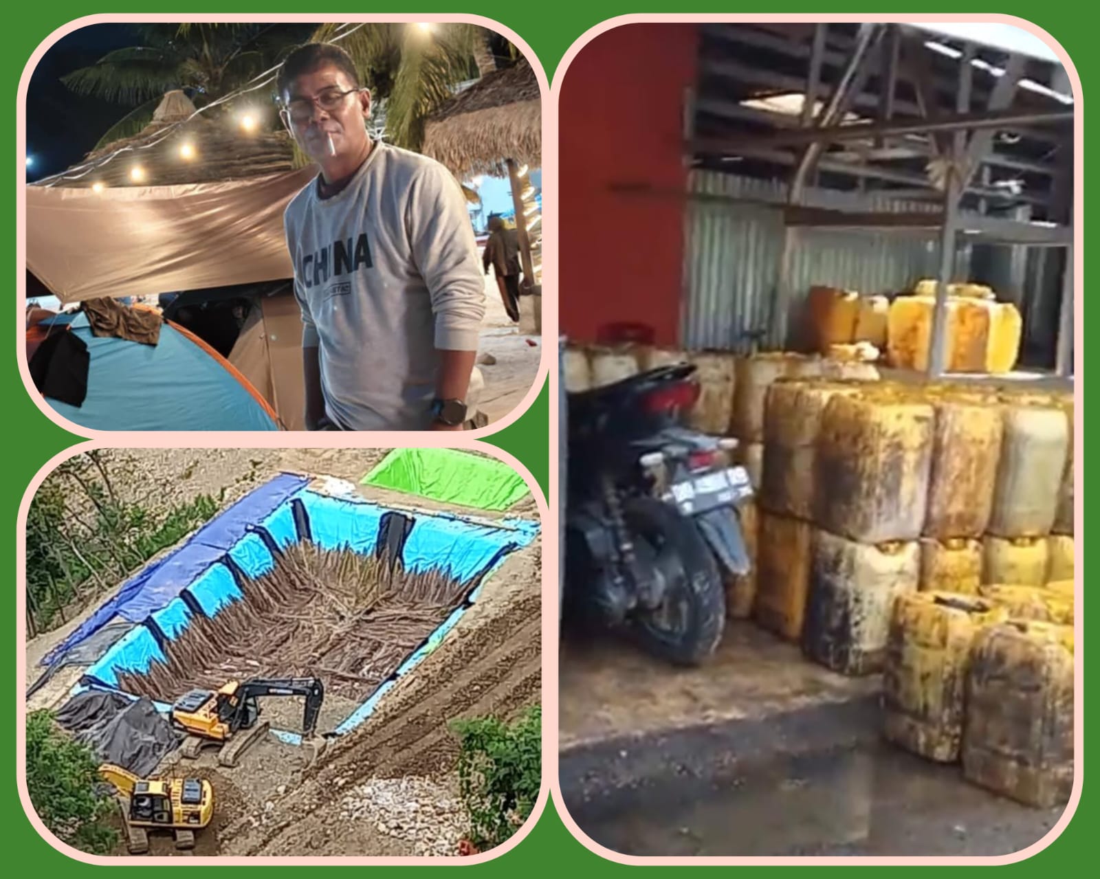 Aktivitas PETI di Kolam Kebun Raya Megawati Soekarnoputri Disorot, Uce Watuseke Diduga Kendalikan Operasi