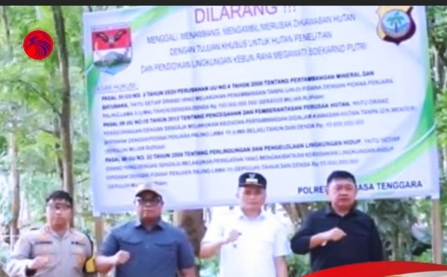 Kapolres Mitra, Dirkrimsus Polda Sulut & Bupati Mitra Disorot! Bos PETI Kiki Mewo Alias Kiki Diduga Tetap Leluasa Garap lokasi Manguni Kebun Raya Megawati Soekarnoputri Meski Sudah Dilarang.