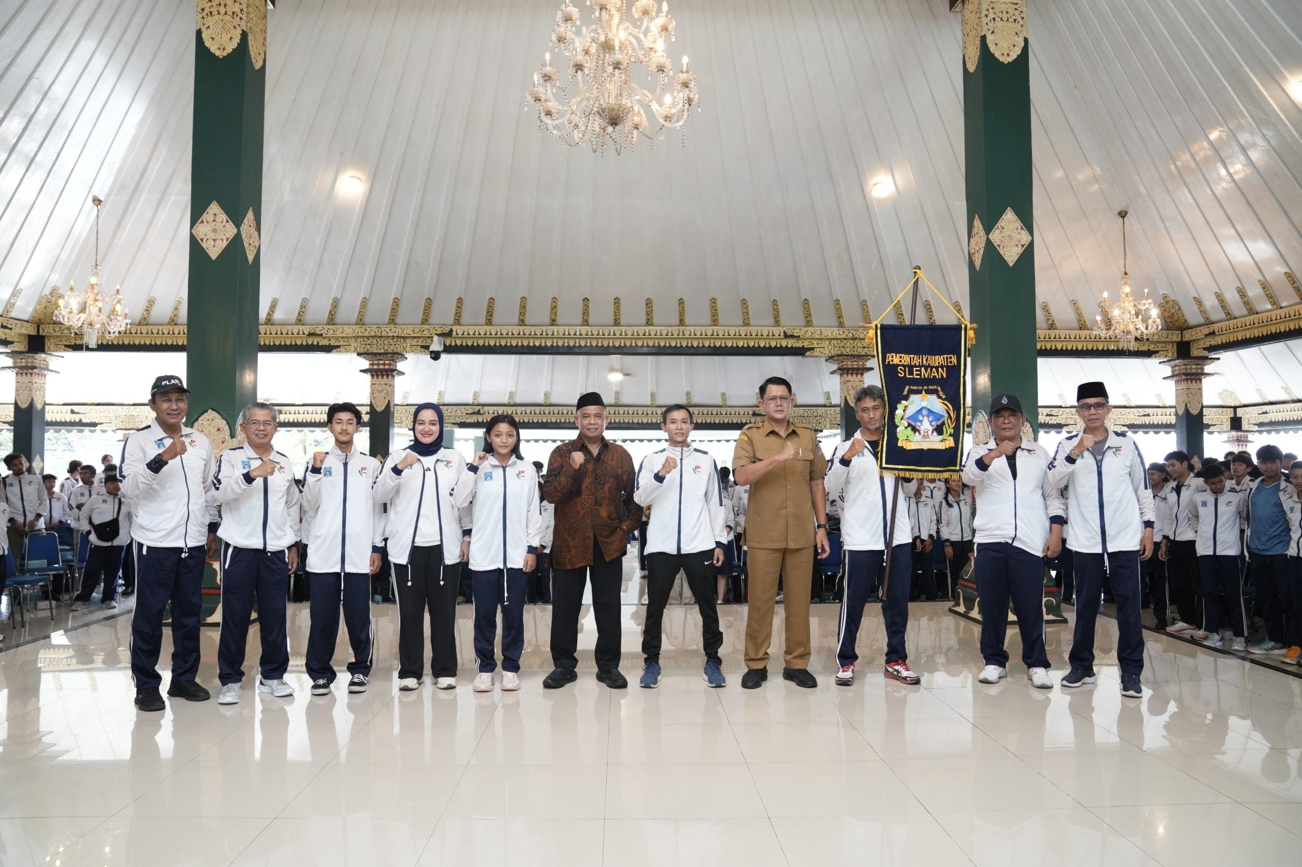 Bupati  Sleman Lepas 479 Atlet Kabupaten Sleman untuk POPDA DIY 2026