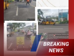 Gerak Cepat BPJN Sulut! Kasatker Ir. Ringgo Radetya Turun Langsung Perbaiki Jalan Berlubang di Ring Road Citraland Manado