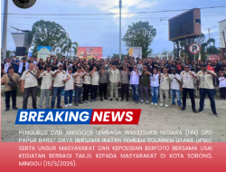 Ketua Umum LIN Hadiri Kegiatan Bagi Takjil di Sorong, Perkuat Kepedulian Sosial dan Silaturahmi