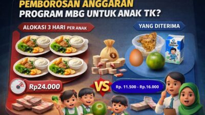 Porsi Mini di Balik Program MBG: Jatah Tiga Hari Anak TK dipertanyakan?