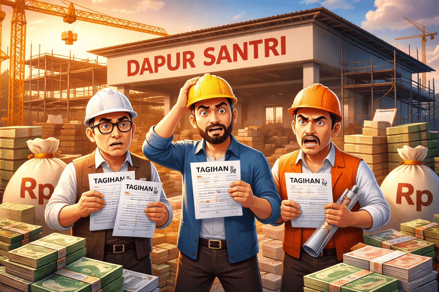 Dapur MBG di Pesantren Jabar Jadi Polemik, Kontraktor Klaim Kerugian Rp3 Triliun