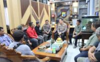 Kapolres Gunungkidul Terima Audiensi Pengurus FJI DIY