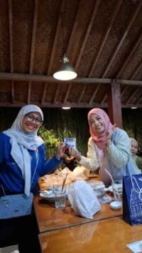 Sinergitas BNNK Sleman dan IAIC Jogja, Sosialisasikan P4GN dan Bagikan Stiker Anti Narkoba