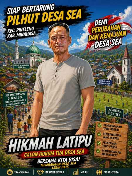 Resmi Mendaftar Bakal Calon Hukum Tua Desa Sea, Hikmah Latipu,Ini Bentuk Cinta dan Pengabdian Saya.