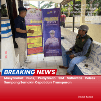Hasil e-Survei Kepuasan Masyarakat, Pelayanan SIM Satlantas Polres Sampang Dinilai Cepat dan Ramah