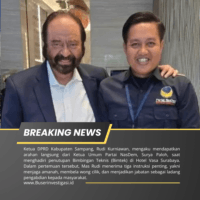 Mas Rudi Tegaskan Komitmen Pengabdian Usai Terima Arahan Surya Paloh