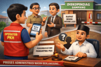 Pendamping PKH Diduga Rangkap Jabatan, Dinsos dan Diskopindag Sampang Masih Proses Administrasi Pengunduran Diri