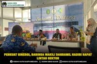 Perkuat Sinergi, Babinsa Wakili Danramil Hadiri Rapat Lintas Sektor