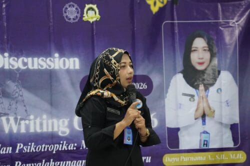 BNNK Sleman dan SPARTA FH UGM Gelar Diskusi RUU Narkotika dan Penanganan NPS