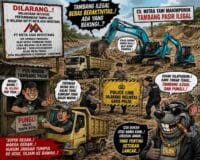 Dugaan Tambang Pasir Ilegal & Pungli Rp50 Ribu, Warga Minta Penegakan Hukum Profesional