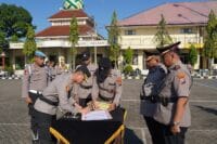 Kapolres Situbondo Pimpin Sertijab Pejabat Utama dan Kapolsek Jajaran