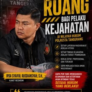Sosok IPDA Syaiful Rusdiansyah, Mengutamakan Kemanusiaan namun Tegas terhadap Pelanggaran Hukum