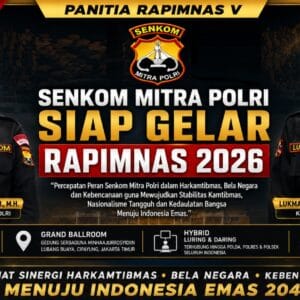 Senkom Mitra Polri Perkuat Sinergi Nasional Lewat Agenda Rapimnas 2026