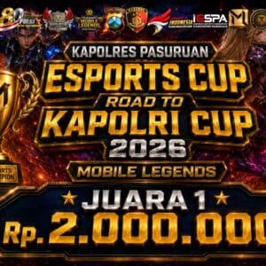 Kapolres Pasuruan Esports Cup 2026 Digelar, Buka Kesempatan Anak Muda Berprestasi