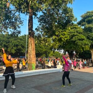 Dayu Bakar Semangat Ratusan Warga dalam Senam Bersinar HANI 2026
