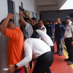 Bnnk Sleman Sisir Kamar Warga Binaan,Razia Gabungan Pastikan Lapas Tetap Bersih dari Narkoba