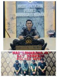Dipimpin Kasat Reskrim, Operasi Kepolisian di Ratatotok Ungkap Dugaan Kepemilikan Senjata Angin Ilegal