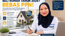 Beli Rumah Hingga 5 Milyar Tahun 2026,Nikmati Insentif PPN Dari Pemerintah