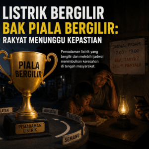 Listrik Bergilir Bak Piala Bergilir: Rakyat Menunggu Kepastian
