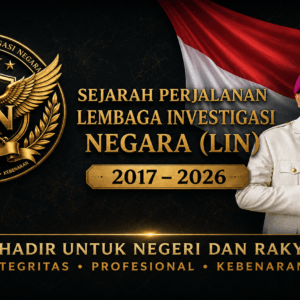 Sejarah Perjalanan Lembaga Investigasi Negara (LIN): Dari Berdiri Tahun 2017 hingga Konsolidasi Nasional 2026