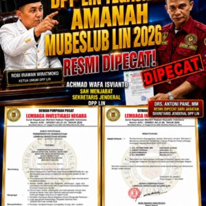 DPP LIN Tetapkan Achmad Wafa Isvianto sebagai Sekjen, Antoni Pane Benarkan Terima Surat Pemberhentian