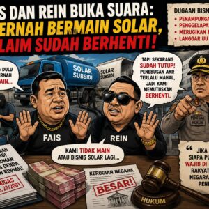Disorot dalam Dugaan Bisnis Solar Subsidi, Fais dan Rein Akhirnya Buka Suara: Kami Sudah Berhenti