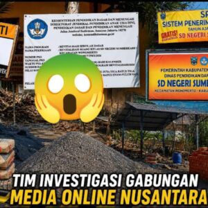 LSM JAkPRO Soroti Proyek Revitalisasi SDN Sumberkare I Rp471 Juta