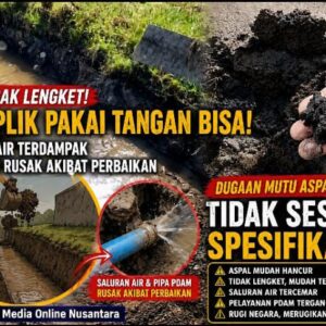 Aspal Jalan Nasional di Lingkar Utara Kota Probolinggo Diduga Tak Sesuai Mutu, LPKN dan LSM Macan Kumbang Minta Pemeriksaan Menyeluruh