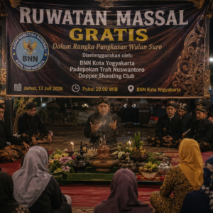 BNN Kota Yogyakarta Ajak Masyarakat Ikuti Ruwatan Massal Gratis,Lestarikan Tradisi Jawa