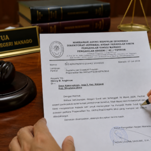 Surat Ketua PN Manado Tui Kritik,Pemohon Nilai Putusan Praperadilan Diabaiakn