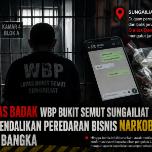 Devano Alias Badak, WBP Lapas Bukit Semut Sungailiat Diduga Kendalikan Peredaran Narkoba dari Balik Jeruji