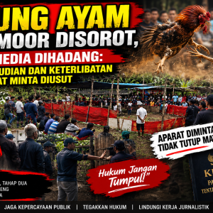 Sabung Ayam di Sea Moor Disorot, Awak Media Diduga Dihadang — Dugaan Perjudian dan Keterlibatan Oknum Aparat Diminta Diusut.