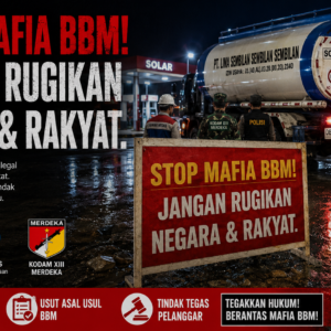 BBM Diduga Bermasalah di Tateli, Polda Sulut dan Pengawasan Migas Diminta Audit Bersama Kodam XIII/Merdeka